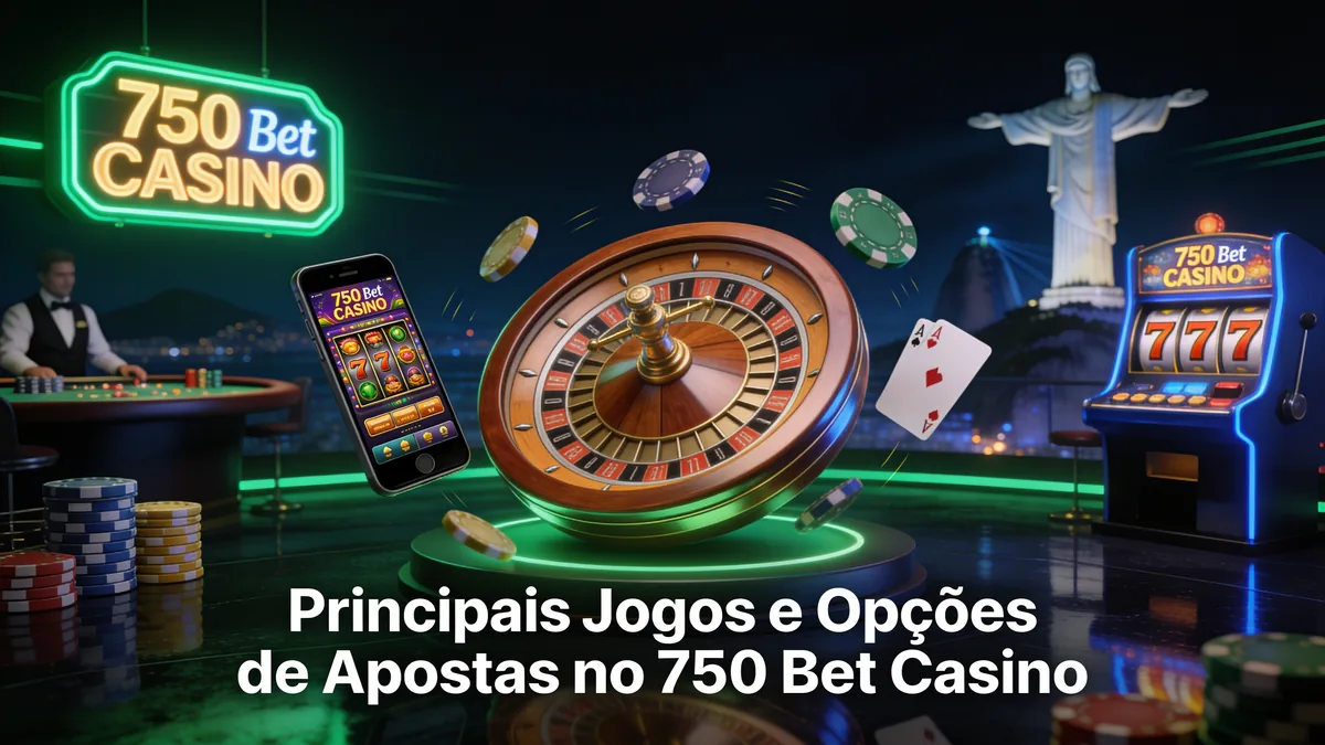Principais Jogos e Opções de Apostas no 750 Bet Casino para jogadores no Brasil